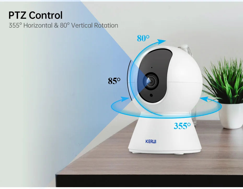 CowLost | 3d-printer-accessories-kerui-8mp-5mp-4k-hd-tuya-smart-mini-indoor-wifi-ip-camera-wireless |12