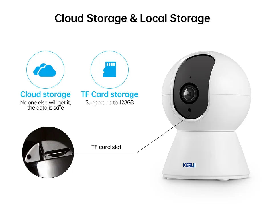 CowLost | 3d-printer-accessories-kerui-8mp-5mp-4k-hd-tuya-smart-mini-indoor-wifi-ip-camera-wireless |15