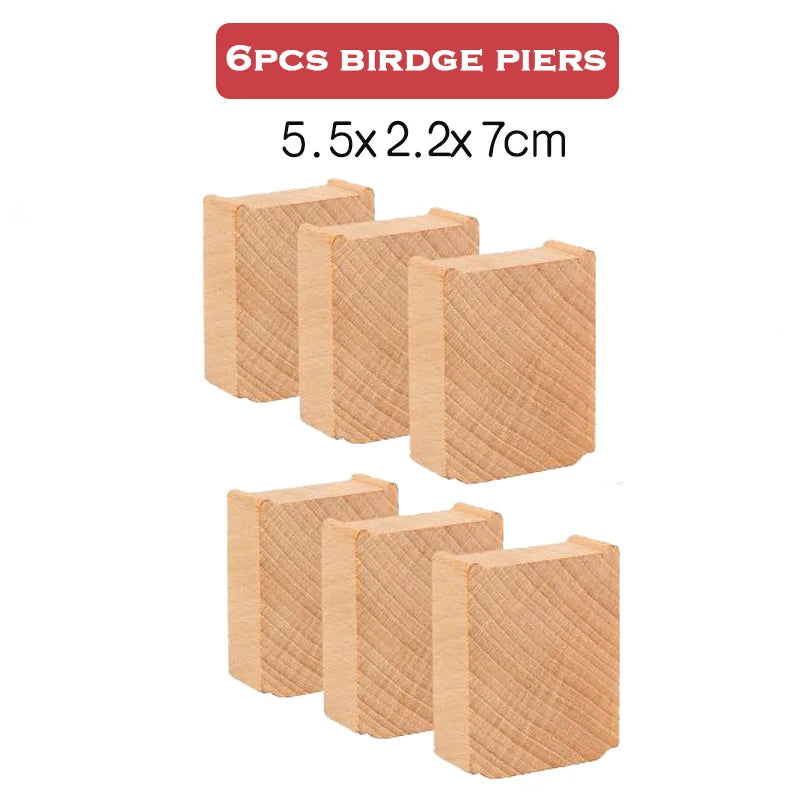 CowLost | fencing-barriers-wooden-railway-spiral-track-with-plastic-orbit-accessories |14