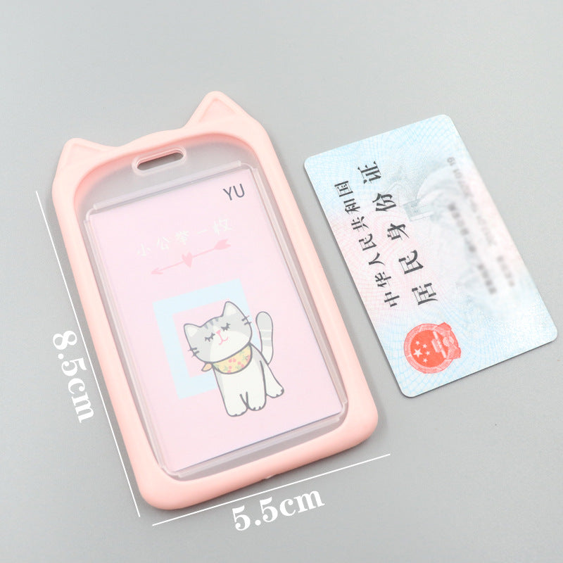 CowLost | uncategorized-cute-cartoon-cat-card-holder-with-retractable-reel-for-bank-id-bus-cards |9