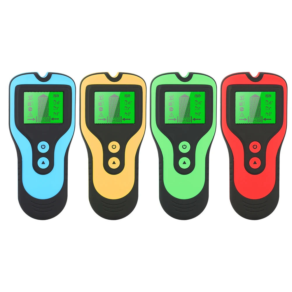 Metal Detector Wall Stud Finder with LCD Display for Metal, Wood, Live Wire, and Electric Box Detection