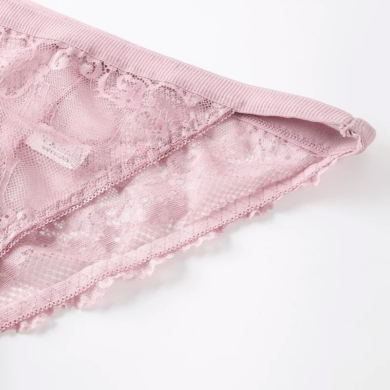 CowLost | product_id-women-lace-push-up-bra-and-brazilian-panties-lingerie-set |13