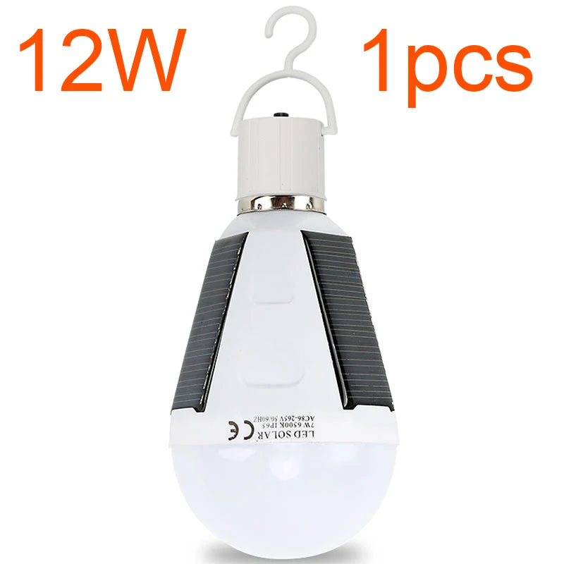 CowLost | rechargeable-led-bulb-e27-led-solar-lamp-7w-12w-85v-265v |16