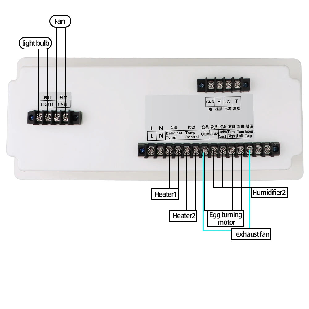 XM-18 Mini Digital Automatic Egg Incubator Control System Poultry Egg Hatcher Thermostat