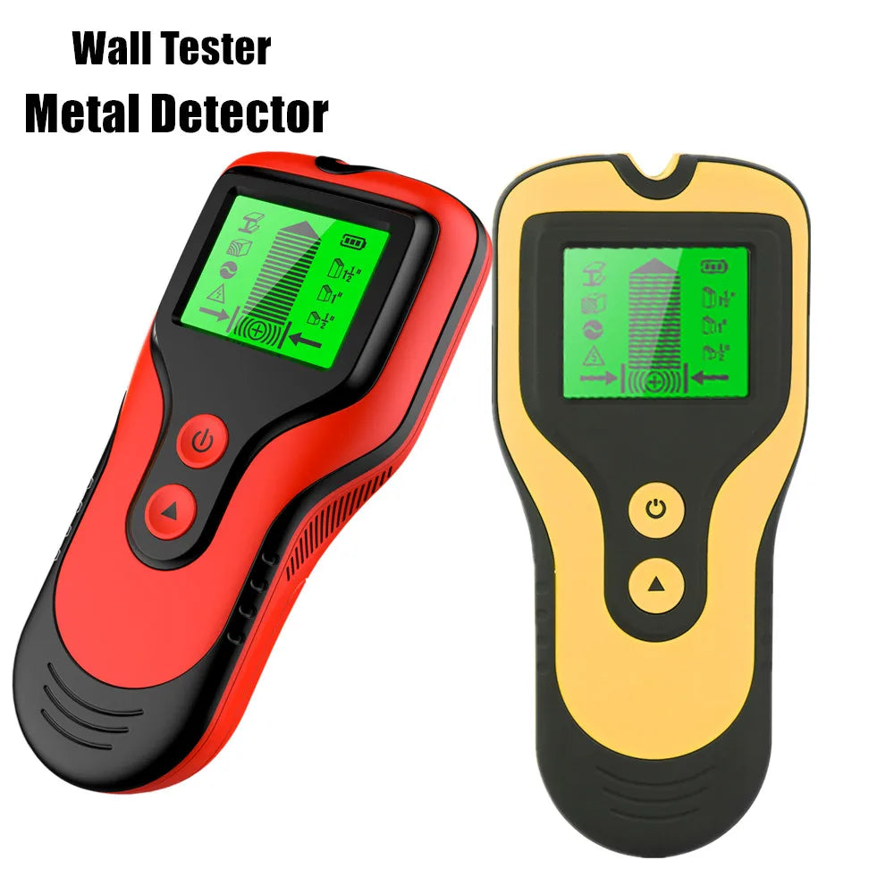 Metal Detector Wall Stud Finder with LCD Display for Metal, Wood, Live Wire, and Electric Box Detection