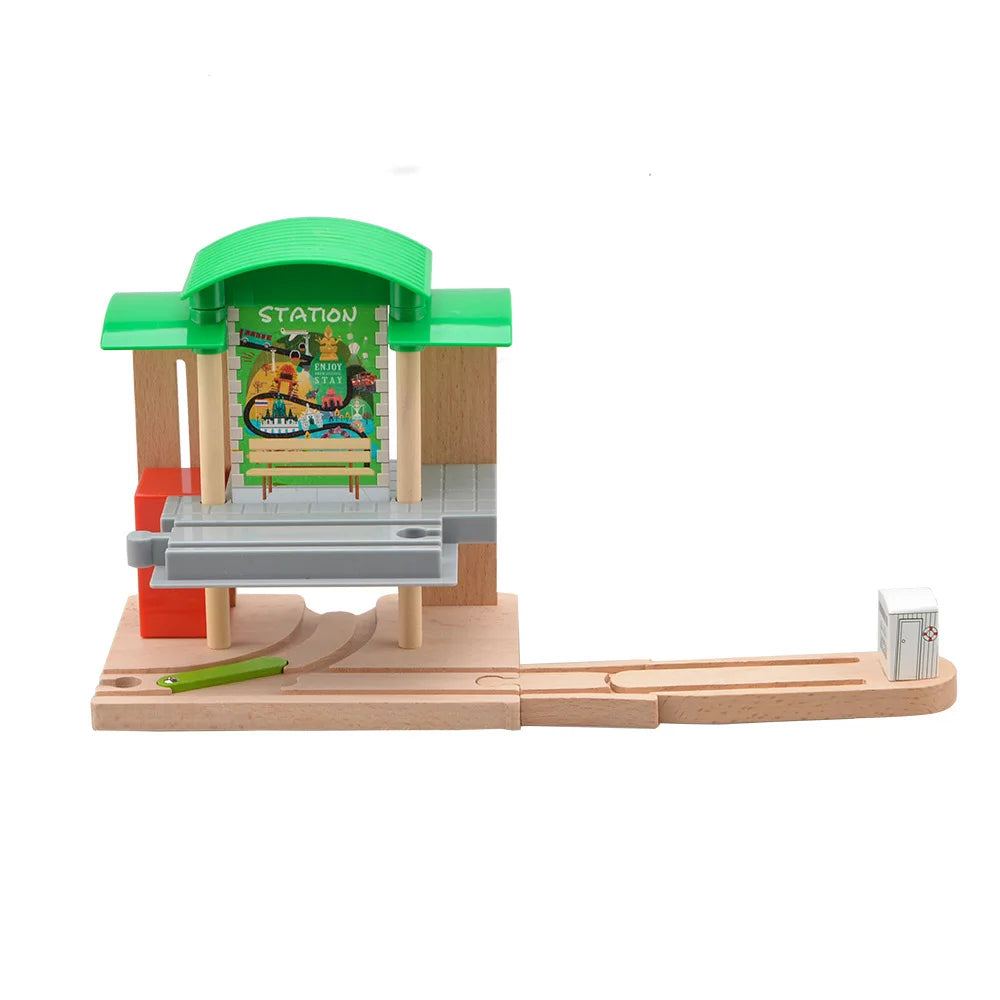 CowLost | fencing-barriers-wooden-railway-train-station-toy-accessory |12
