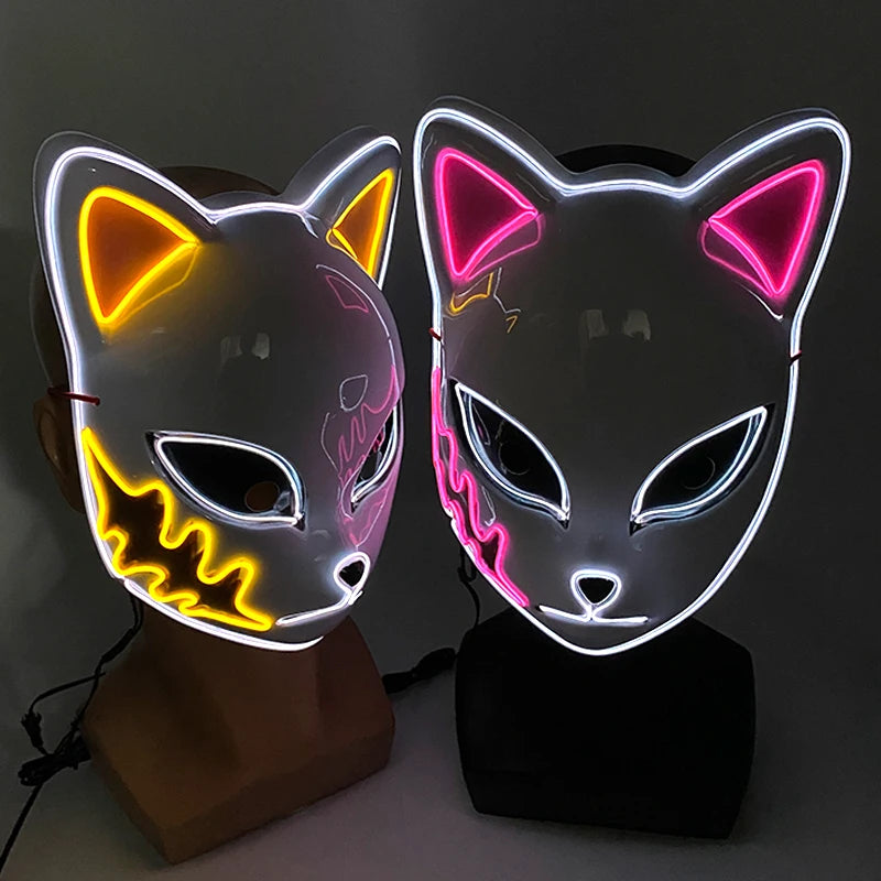 CowLost | cosplay-party-mask-luminous-light-up |3