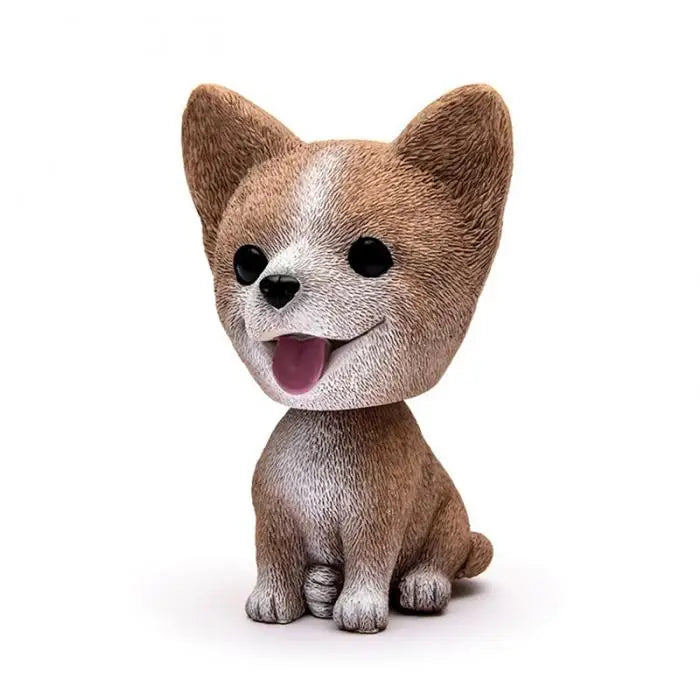 CowLost | product_id-9cm-husky-pomeranian-teddy-dog-nodding-car-dashboard-ornament-gift |9