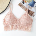 CowLost | floral-lace-bras-for-women-bralette-lace-underwear-sexy-lingerie-beauty-back-wire-free-brassiere-female-push-up-bra |21