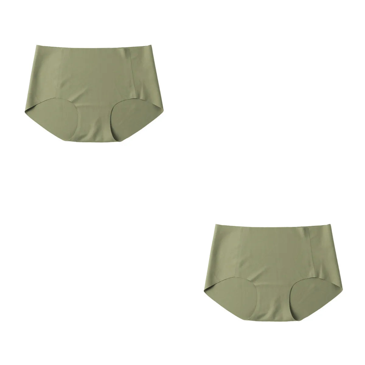 CowLost | product_id-ollymurs-women-seamless-low-waist-invisible-ice-silk-briefs-1-2-pack |22