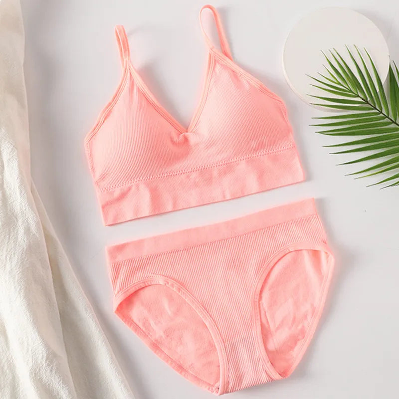 CowLost | product_id-seamless-women-s-low-back-wire-free-bra-and-panties-set-backless-lingerie-crop-top |3