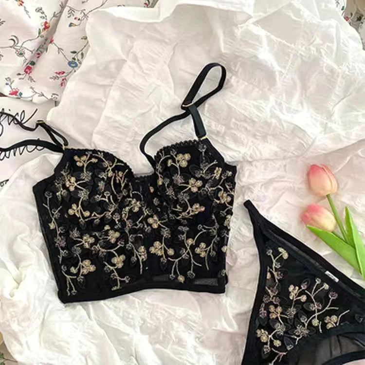 CowLost | product_id-miyayan-french-embroidered-lace-underwire-bra-for-women |10