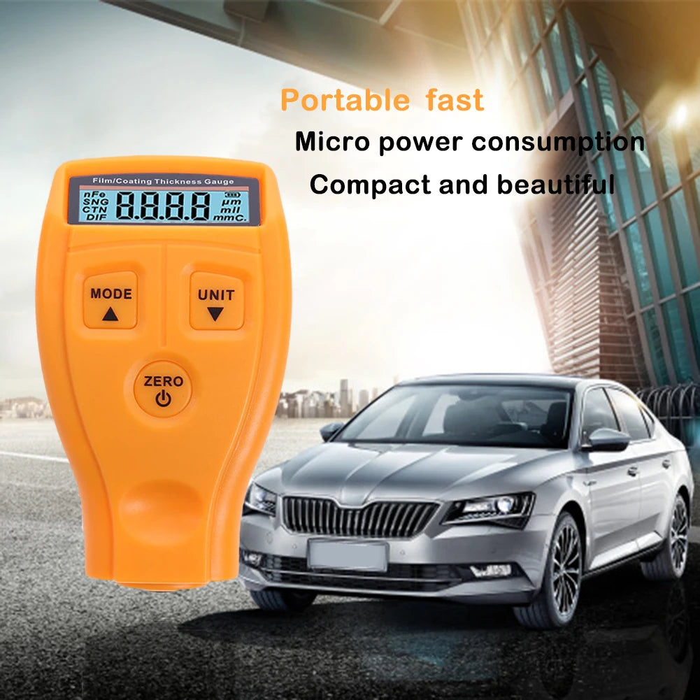 GM200 Portable Car Paint Thickness Gauge Auto Film Coating Test Meter Manual Measuring Tool