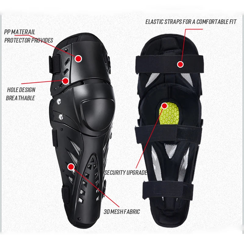 CowLost | 3-colors-pro-biker-motorcycle-knee-protector |10