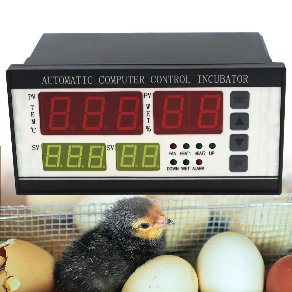 XM-18 Mini Digital Automatic Egg Incubator Control System Poultry Egg Hatcher Thermostat