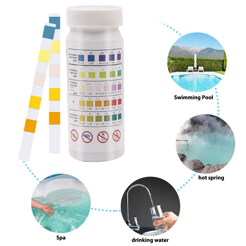CowLost | product_id-50-pcs-3-4-5-6-in-1-swimming-pool-water-quality-test-strips-for-chlorine-ph-alkalinity-hardness |8