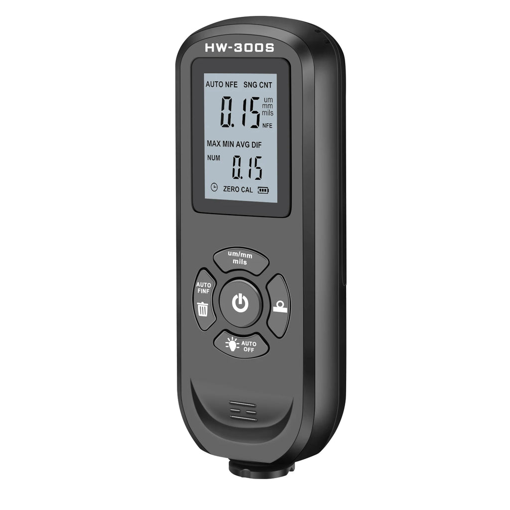 HW-300S Auto Digital Car Paint Thickness Gauge Coating Meter Tool Accessories 40% Off
