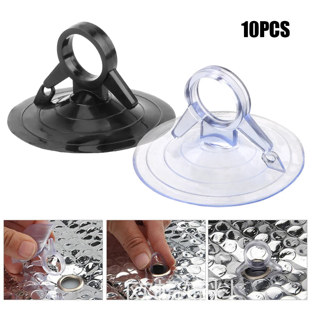 CowLost | product_id-10-pcs-45mm-pvc-rubber-automotive-sunshade-suction-cups-with-strong-pull-ring |7