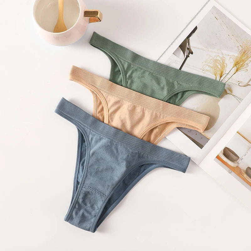CowLost | product_id-seamless-wire-free-sports-bra-and-low-rise-brazilian-panty-set-for-women |9