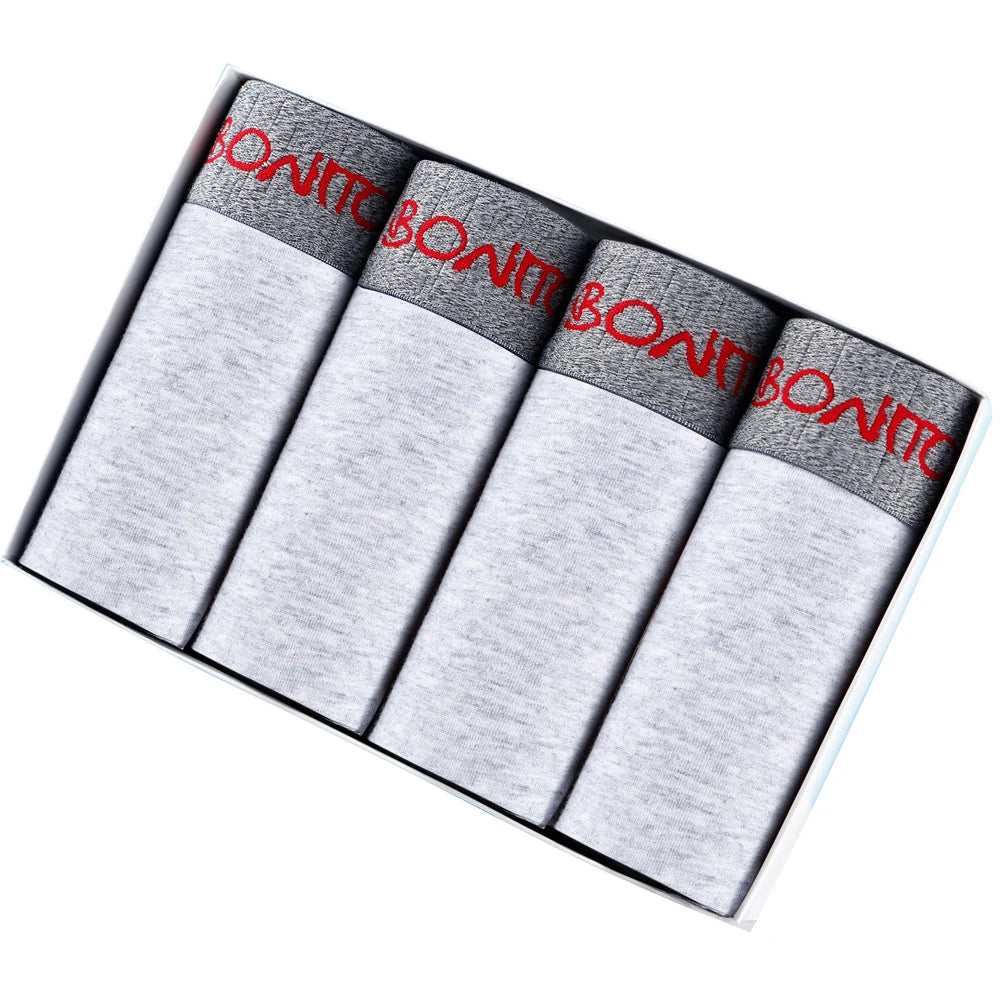 CowLost | 4-piece-mens-panties-cotton-boxers-for-man-underwear |14