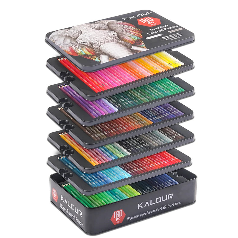 CowLost | art-pencils-product_id-180-color-oily-paint-pencils-set-in-iron-gift-box-for-art-school-drawing |12