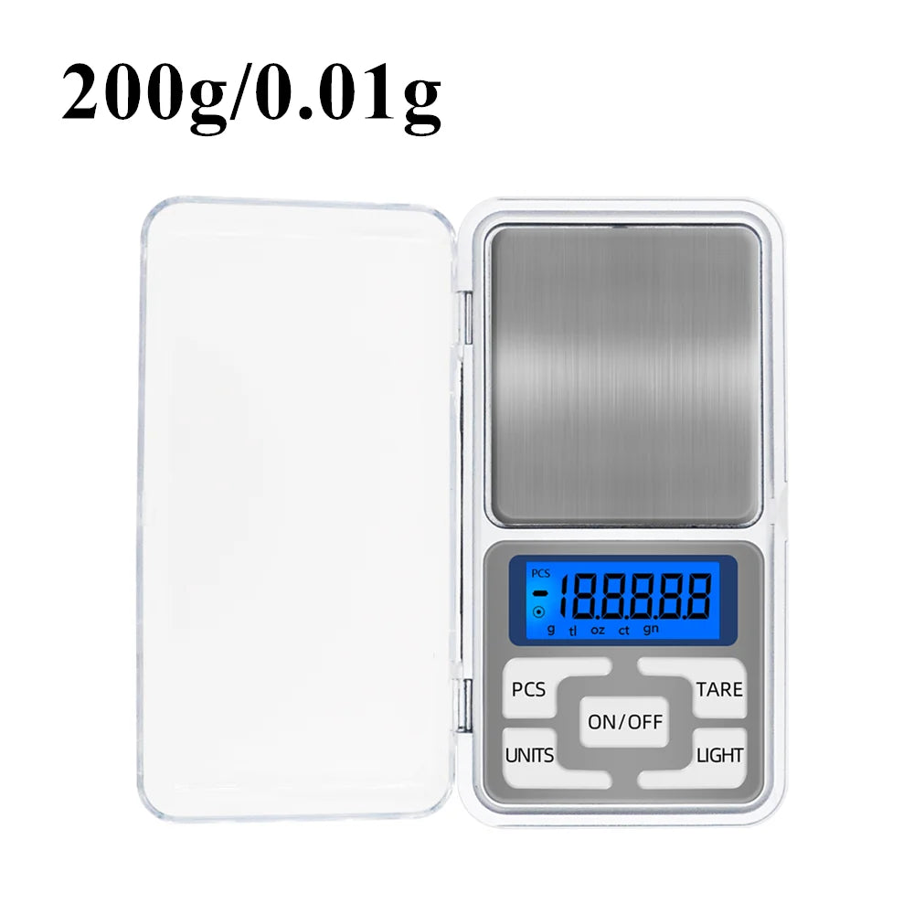3kg/500g Digital Kitchen Scale 0.01g Precision Jewelry Food Weighing LCD Electronic