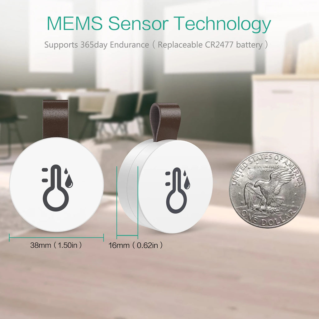 ORIA Wireless Bluetooth Thermometer Hygrometer Indoor Temperature Humidity Sensor