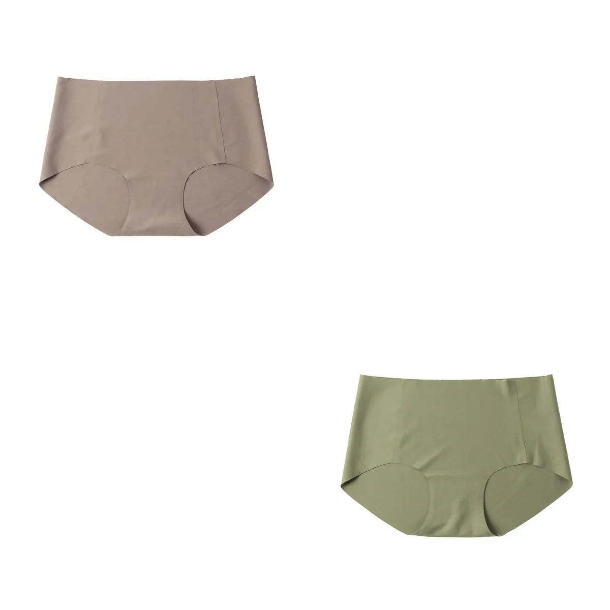 CowLost | product_id-ollymurs-women-seamless-low-waist-invisible-ice-silk-briefs-1-2-pack |16