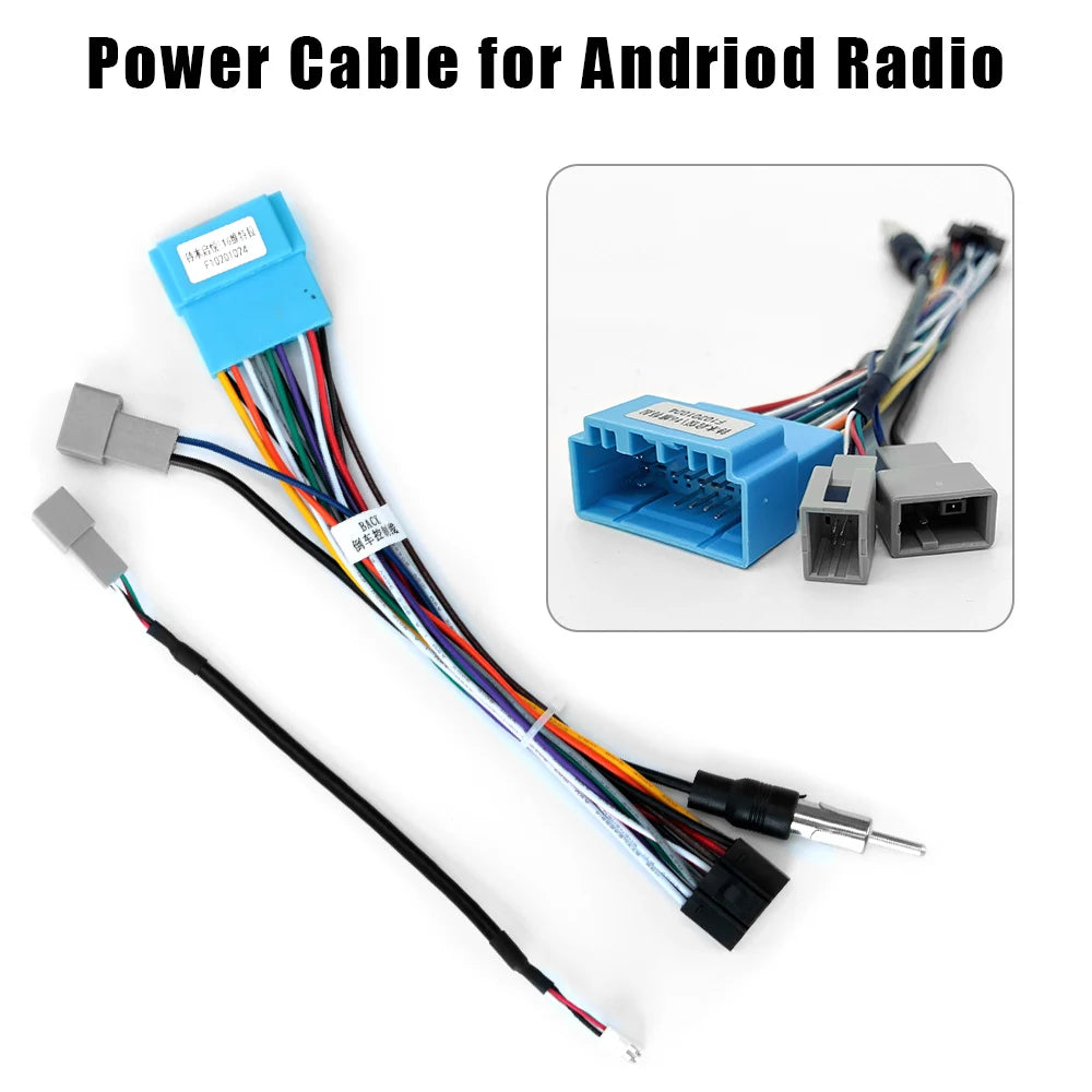 CowLost | iso-cable-car-radio-android-player-2din-stereo-accessories-for-suzuki-kia-vw-hyundai-honda-toyota-nissan-mitsubish-ford-outlande |5