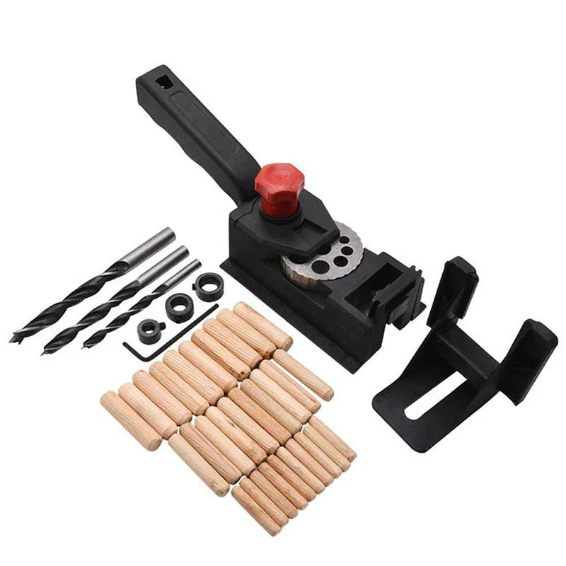 CowLost | product_id-woodworking-drill-locator-tool-carbon-steel-hole-jig-guide-with-fixing-clips |6