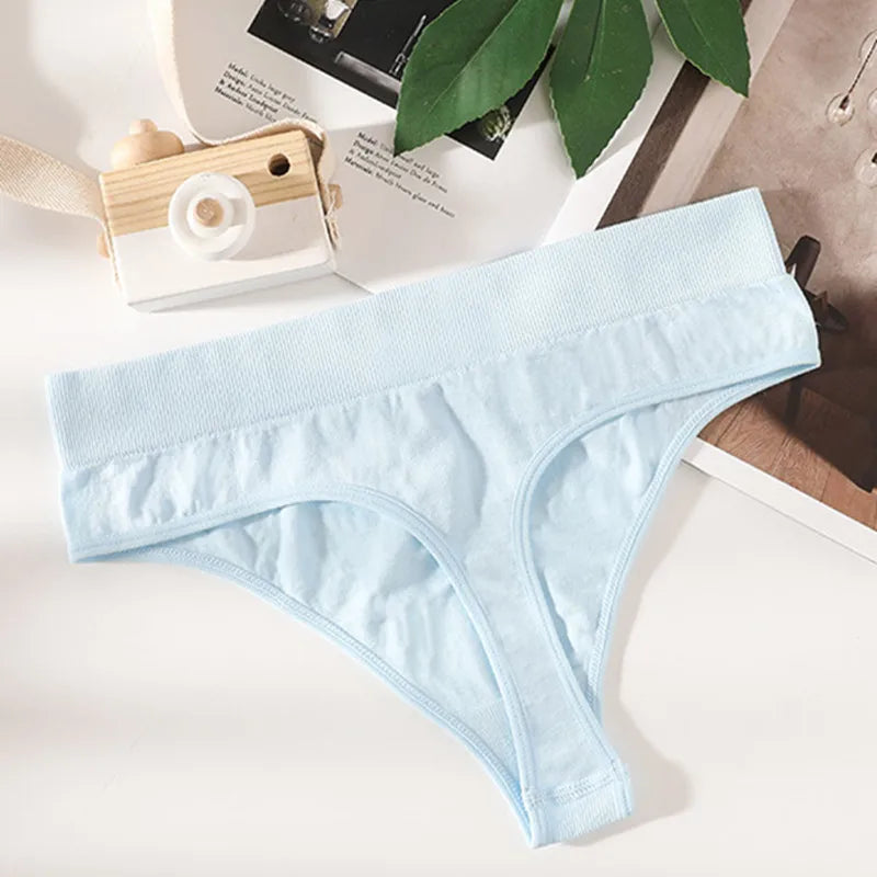 CowLost | product_id-women-s-high-rise-seamless-g-string-thong-panties-m-xl-solid-colors |15