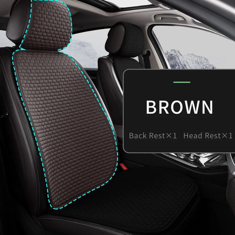CowLost | car-seat-covers-full-set-flax-linen-car-cushion-protector-front-rear |48
