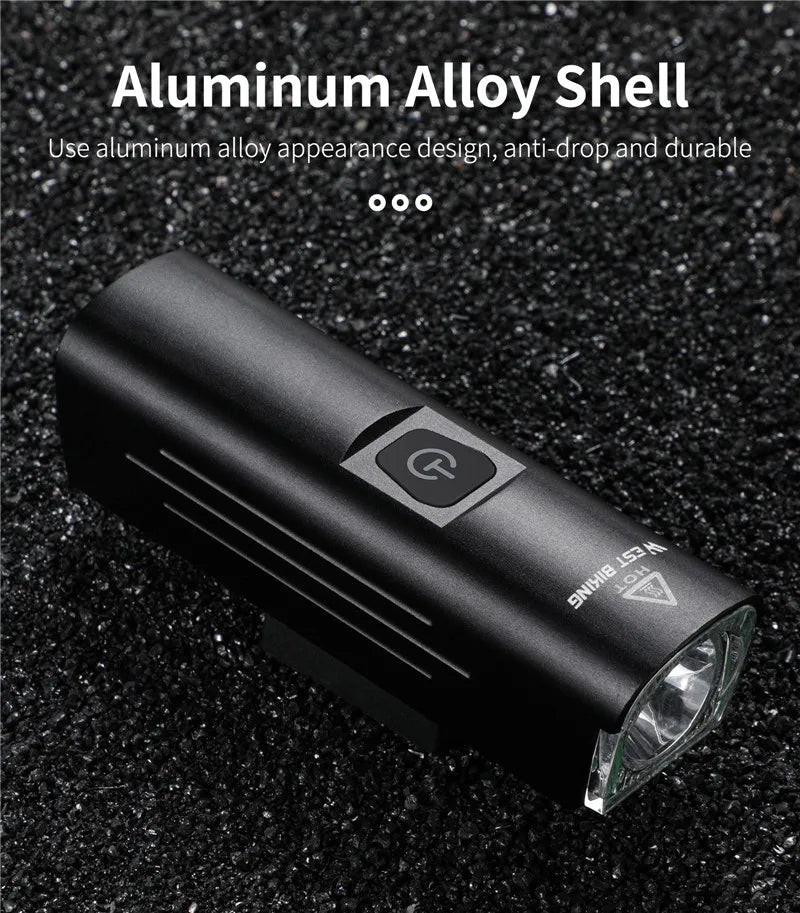 CowLost | west-biking-front-bicycle-light-usb-rechargeable-led-bike-light-waterproof-cycling-headlight-climbing-safety-flashlight-lamps |62