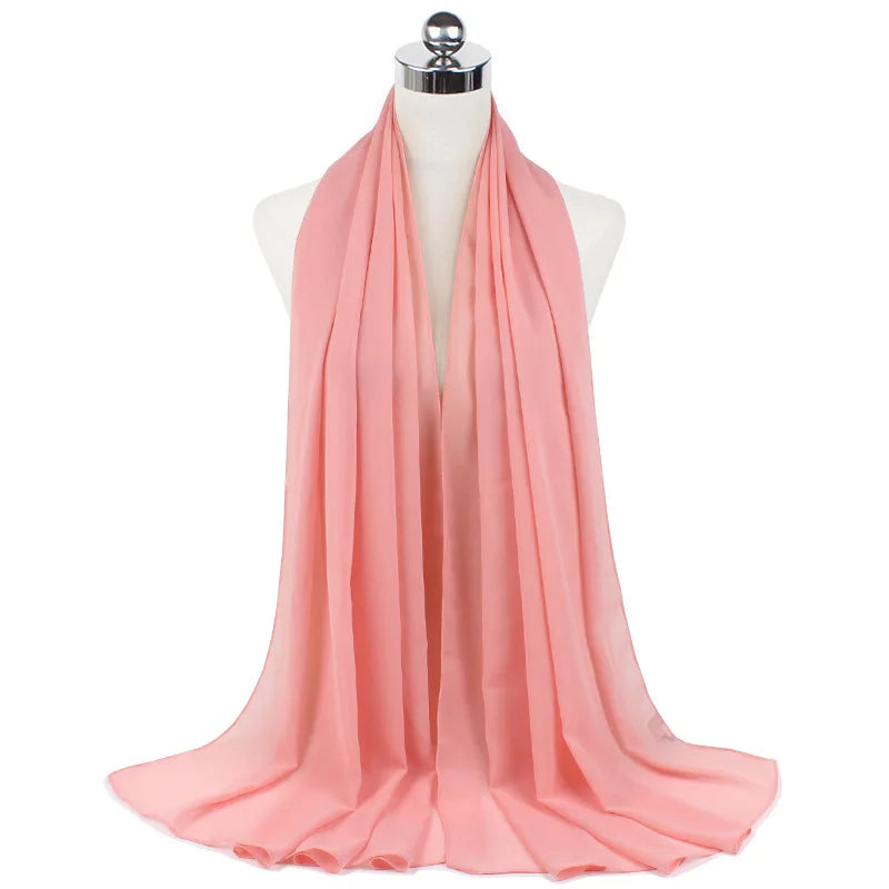 CowLost | muslim-chiffon-hijab-scarf-women-long-solid-color |18