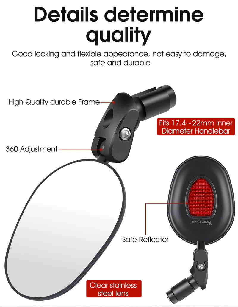 CowLost | vehicle-parts-accessories-west-biking-wide-angle-360-rotation-bike-rearview-mirror-adjustable-handlebar-mirror |13