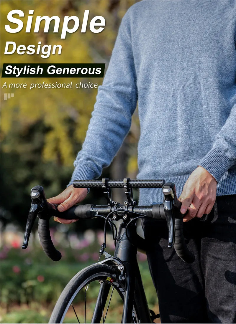 CowLost | 3d-printer-accessories-west-biking-25cm-carbon-fiber-bicycle-handlebar-extender-mount |9