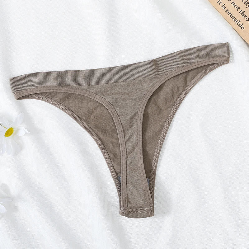 CowLost | product_id-womens-seamless-low-waist-g-string-thong-m-xl-sexy-brazilian-panties |27