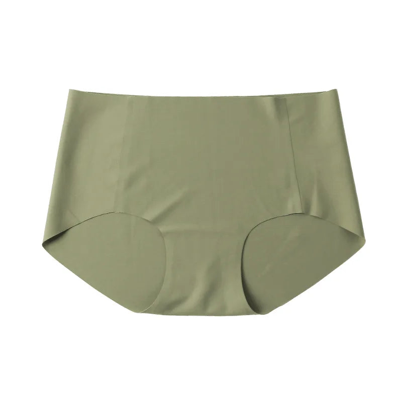 CowLost | product_id-ollymurs-women-seamless-low-waist-invisible-ice-silk-briefs-1-2-pack |6