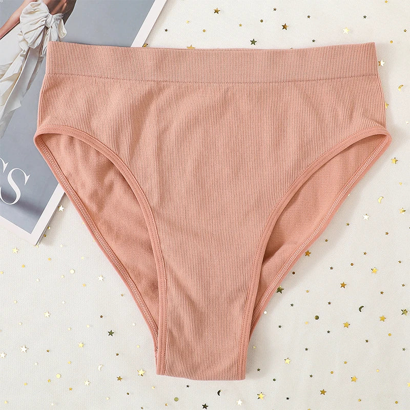 CowLost | product_id-seamless-high-waist-womens-high-leg-briefs-s-l-solid-colors |22