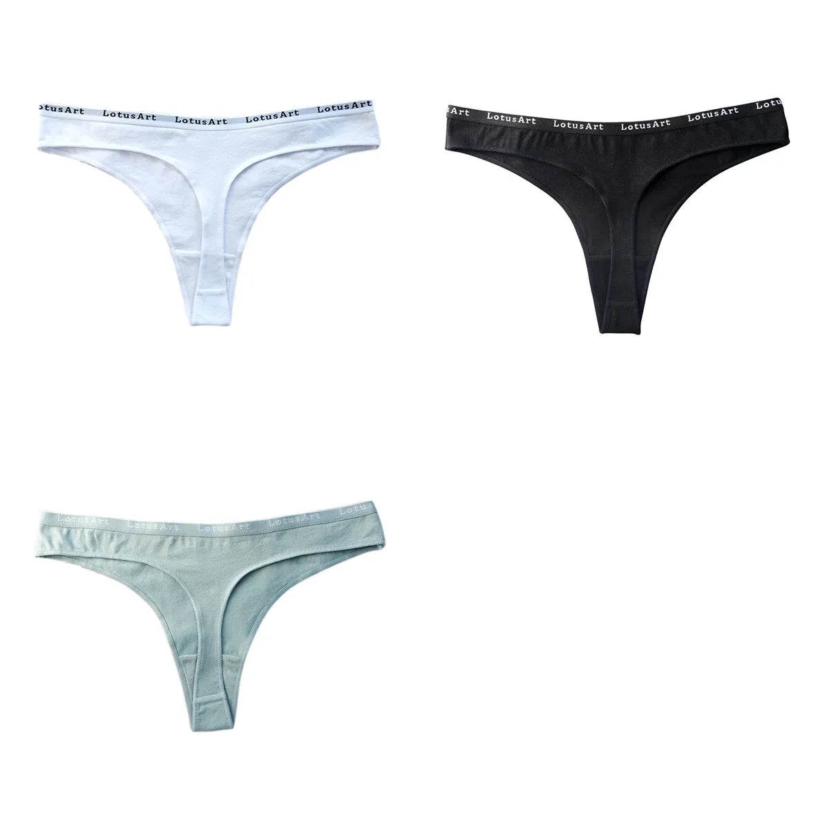 CowLost | product_id-3pcs-women-s-cotton-low-rise-seamless-breathable-g-string-panties-set |35