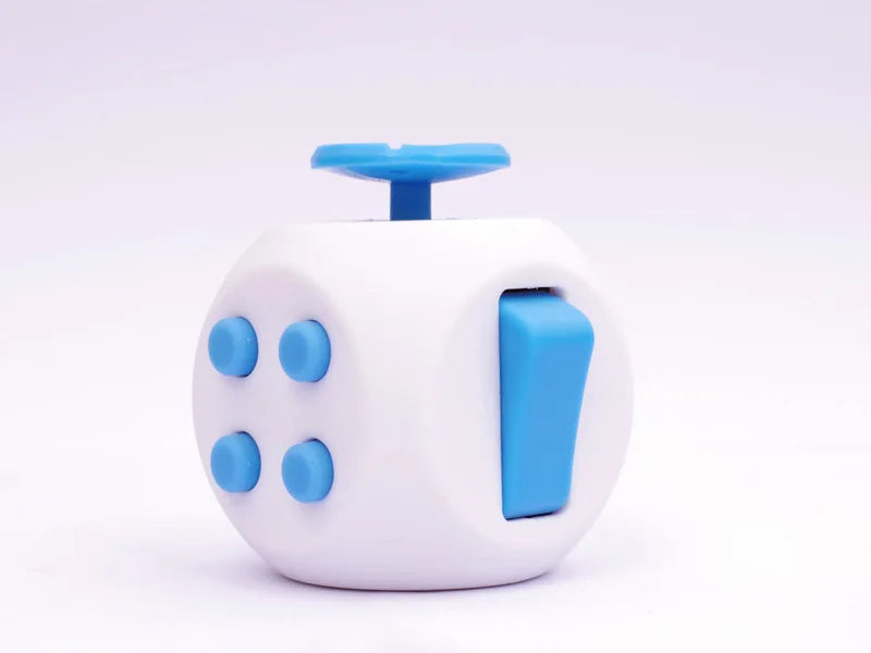 CowLost | fidget-cube-edc-anti-stress-sensory-toy-for-anxiety-adhd-autism-12-sided-dice-for-focus |8