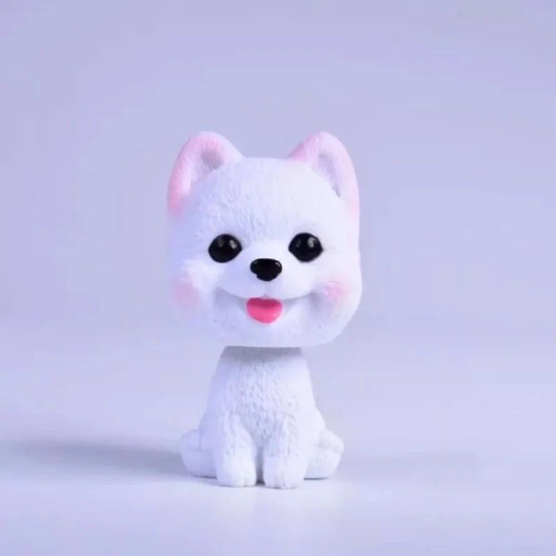 CowLost | product_id-9cm-husky-pomeranian-teddy-dog-nodding-car-dashboard-ornament-gift |14