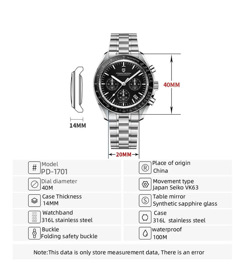 CowLost | pagani-design-mens-watches-sport-quartz-wristwatch |9