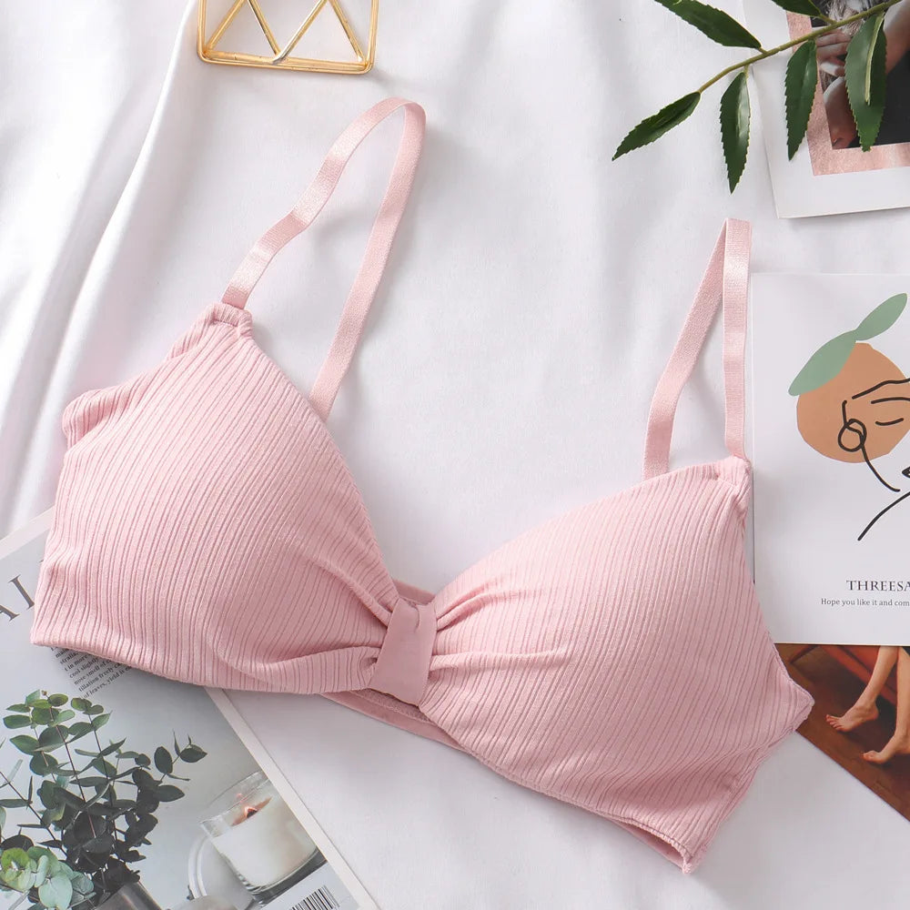 CowLost | product_id-women-s-seamless-wire-free-push-up-bra-with-adjustable-straps-solid-color |10