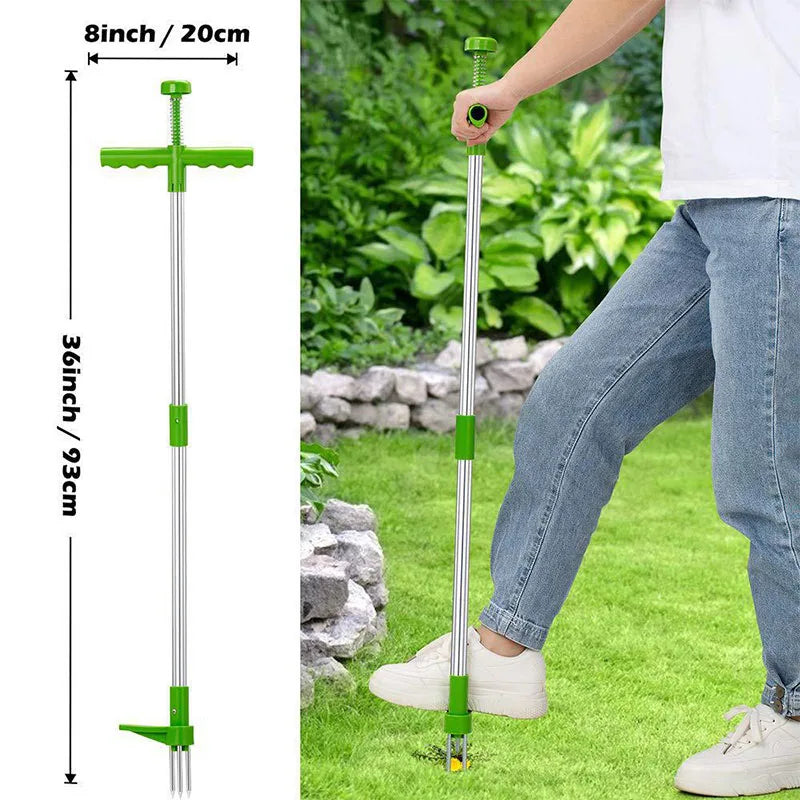 CowLost | product_id-portable-long-handle-garden-weed-remover-lawn-root-puller-tool |10