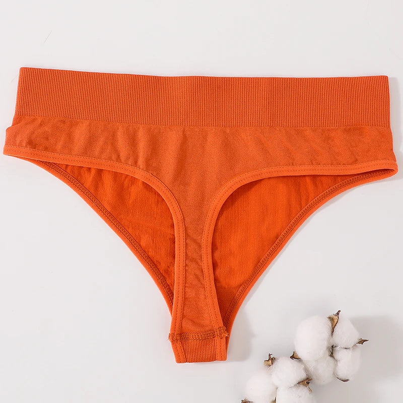 CowLost | product_id-women-high-waist-seamless-thong-bodyshaper-panties-fitness-underwear-1-2-pcs |22