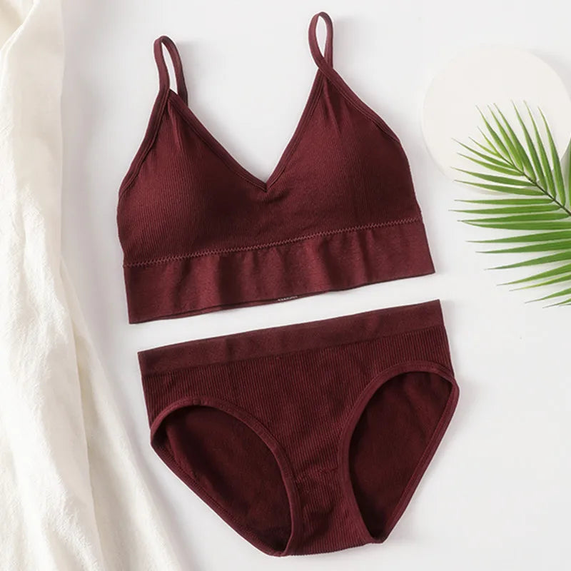 CowLost | product_id-seamless-women-s-low-back-wire-free-bra-and-panties-set-backless-lingerie-crop-top |9