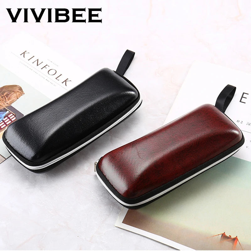 CowLost | uncategorized-vivibee-black-pu-leather-zipper-sunglasses-case-for-men |6