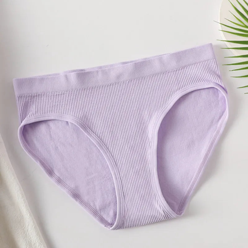 CowLost | product_id-seamless-low-rise-womens-stretch-briefs-solid-color-1-2-pack |11