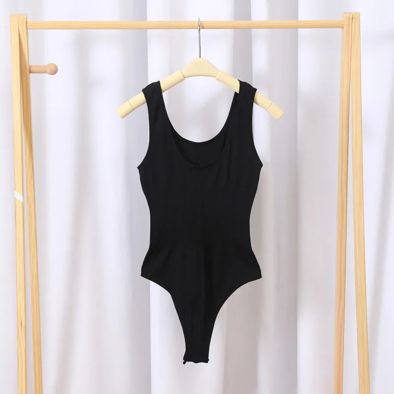 CowLost | product_id-women-seamless-tummy-control-slimming-thong-bodysuit-with-u-back |21